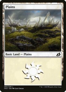 MTG ■土地/英語版■ 《平地/Plains》イコリア:巨獣の棲処 IKO