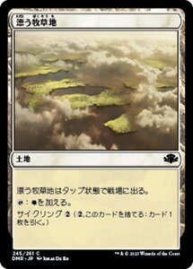 MTG ■土地/日本語版■ 《漂う牧草地/Drifting Meadow》★FOIL★ ドミナリア・リマスター DMR