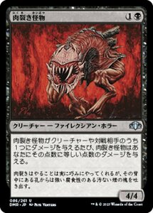 MTG ■黒/日本語版■ 《肉裂き怪物/Flesh Reaver》★FOIL★ ドミナリア・リマスター DMR