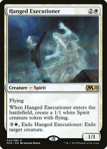 MTG ■白/英語版■ 《絞首された処刑人/Hanged Executioner》基本セット2020 M20