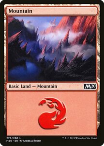 MTG ■土地/英語版■ 《山/Mountain》基本セット2020 M20