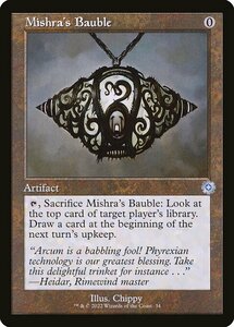 MTG ■無/英語版■ 《ミシュラのガラクタ/Mishra's Bauble》▲旧枠▲ 兄弟戦争 BRO