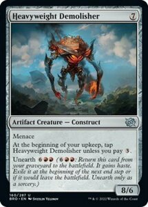 MTG ■無/英語版■ 《重量級破砕機/Heavyweight Demolisher》兄弟戦争 BRO