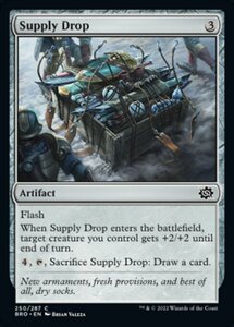 MTG ■無/英語版■ 《物資投下/Supply Drop》兄弟戦争 BRO