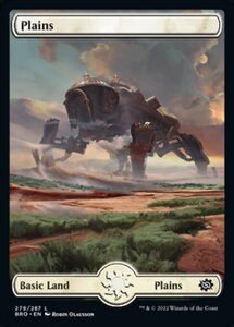 MTG ■土地/英語版■ 《平地/Plains》兄弟戦争 BRO