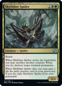 MTG ■金/英語版■ 《空漁師の蜘蛛/Skyfisher Spider》兄弟戦争 BRO