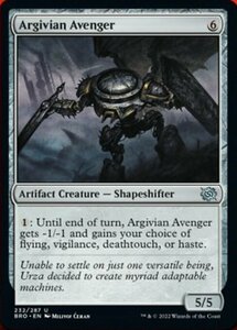 MTG ■無/英語版■ 《アルガイヴの報復者/Argivian Avenger》兄弟戦争 BRO