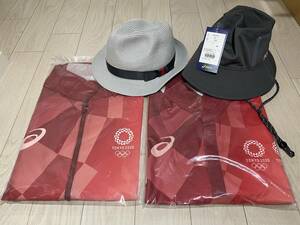 [ быстрое решение ]3XL размер Tokyo 2020 Olympic судья волонтер главный . жакет рубашка шляпа шляпа комплект красный жакет 