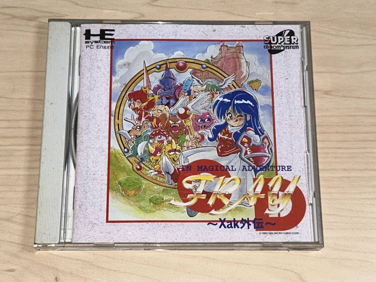 新しく着き 超激レア 名作レトロ 美品 PCエンジン フレイCD サーク