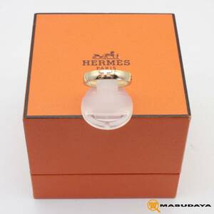 **[ прекрасный товар ]HERMES Hermes eva- Hercules кольцо AU750/K18YG**