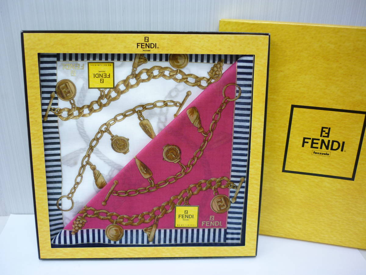 Burberrys Fendi Trussardi Celine ハンカチセット Yahoo!オークション -「フェンディ ハンカチ」の落札相場・落札価格