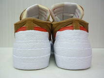 試着保管品 NIKE ナイキ BLAZER LOW British Tan DD1877-200 サカイ ブレーザー ローカットスニーカー 28㎝ a_画像6