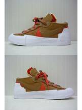 試着保管品 NIKE ナイキ BLAZER LOW British Tan DD1877-200 サカイ ブレーザー ローカットスニーカー 28㎝ a_画像2