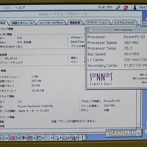 稀少！Sonnet Crescendo NuBus G3 260MHz CPU for Power Mac 6100/7100/8100の画像3