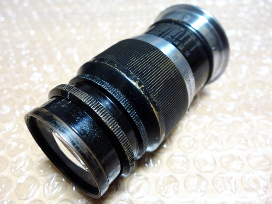 エルマー Leitz Elmar 9cm(90mm) F4 黒塗り 銀象嵌 | JChere雅虎拍卖代购