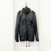 Sisii シシ M-65 Leather Jacket レザー ジャケット 牛革 カウレザー Hs2-8_画像1