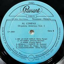 試聴！50年代キューバ◆特価放出 ORQUESTA AMERICA / AL COMPAS... VOL.1 (PANART) US盤 ラテン キューバ latin cuba vinyl_画像4