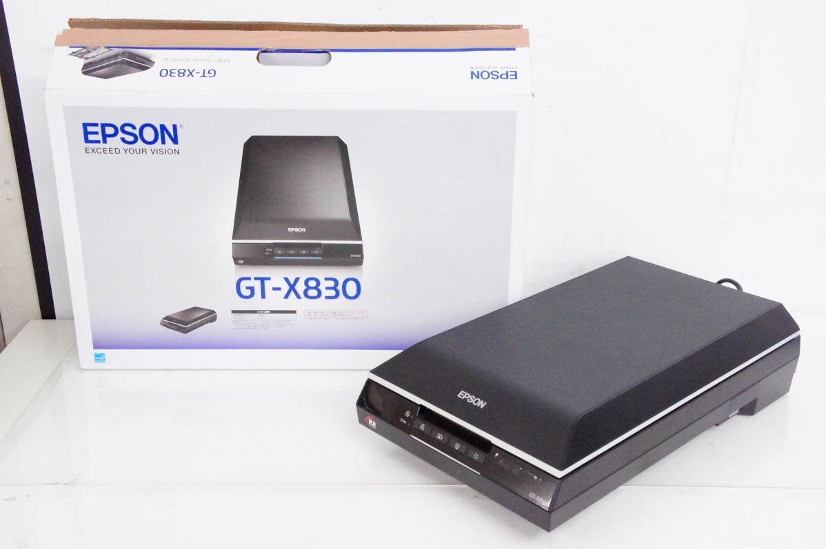 エプソン スキャナー GT-X830 (フラットベッド A4 6400dpi) 通販