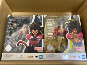 【未開封】　ドラゴンボールGT フィギュアーツ　S.H.Figuarts スーパーサイヤ人4孫悟空　スーパーサイヤ人4ベジータ　フィギュア　セット