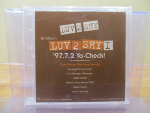 GS-4460【8cm SCD】非売品 プロモ LUV 2 SHY I / One Phrase Non Stop Ver. 富樫明生(m.c.A・T)プロデュース ラヴ・トゥー・シャイ PROMO