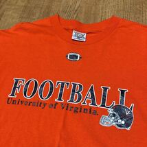 美品 /TCX APPAREL /メンズ2XL /半袖Tシャツ トップス プリントTシャツ FOOTBALL /Virginia アメフト アメカジ USA古着 大きいサイズ_画像5