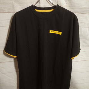 メンズ pg726 ダンロップ DUNLOP ワンポイント ロゴ 半袖 Tシャツ FREE ブラックの画像1