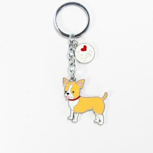  chihuahua. key holder bag . Lead * necklace. charm also unused goods 
