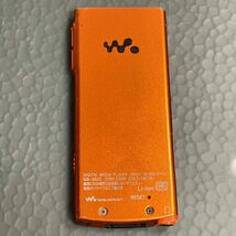 16GB SONY NW-S645 デジタルオーディオプレイヤー　オレンジ　WALKMAN　ソニー　ウォークマン_画像2