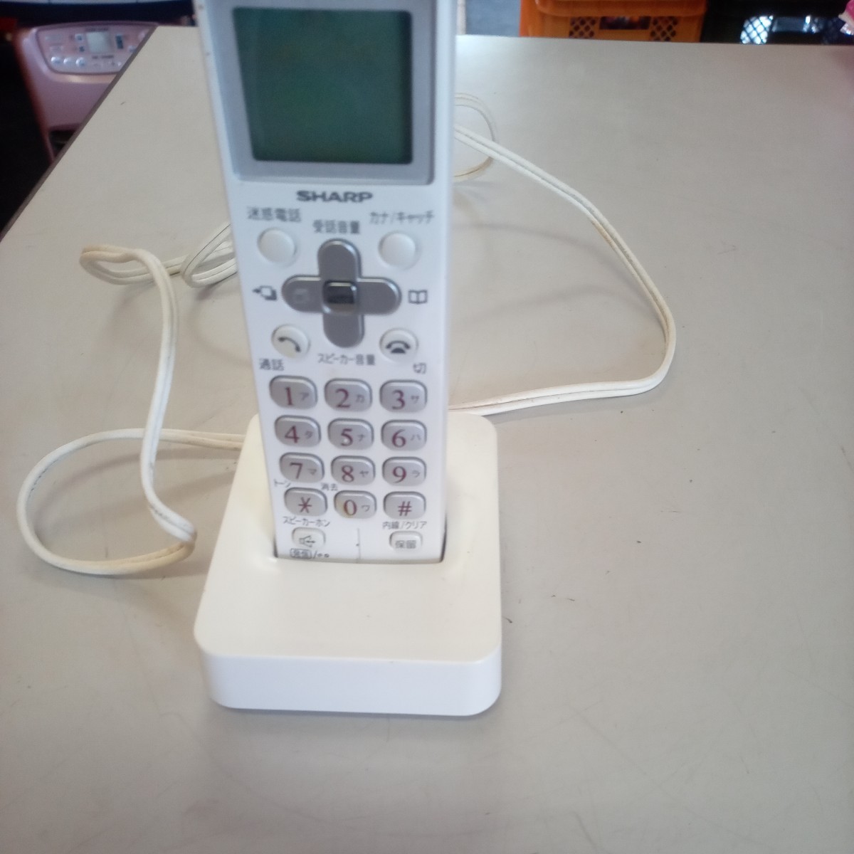 シャープコードレス電話機子機JD-KN52 丸A | JChere雅虎拍卖代购