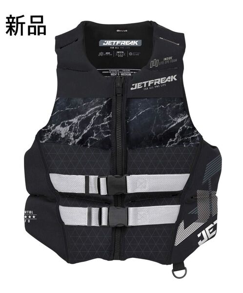 新品 JETFREAK (ジェットフリーク) ライフジャケット 救命胴衣 XLサイズ