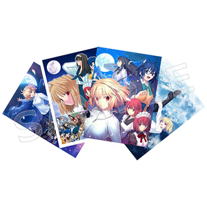 【新品正規品】C99 月姫 -A piece of blue glass moon- クリアファイルセット(4種)　TYPE-MOON