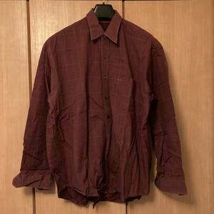 size L | VAN HEUSEN | ビッグサイズ チェック シャツ | ヴァン ヒューゼン | オーバーサイズ ワイドシルエット 長袖 CHECK SHIRT