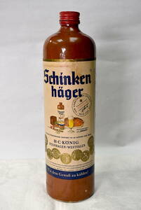 [ Vintage old bin . plug settled Germany Schinken hager Gin *shu Thai n partition ga- ceramics bin display collection ] inspection : foreign alcohol retro bin 