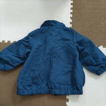 【最終値下げ】アカチャンホンポ　80サイズ　男の子　男児　ジャンバー　中古　春　秋　ジャケット　送料込　青色　ブルー_画像4