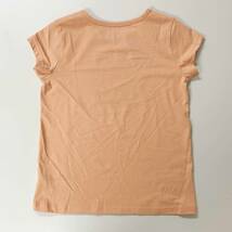 新品 3点セット 120 ★ コストコ three likes ガールズ セットアップ パーカー Tシャツ ショートパンツ 長袖 半袖 上下 グリーン 植物 花_画像5