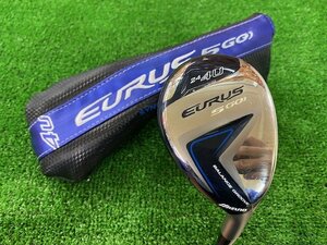 1●【MIZUNO/ミズノ】EURUS 5GO 2017年モデル 4U 24°フレックス：S ユーティリティ[札幌・店頭引渡し可]●501