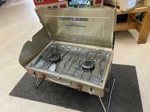 4*1529 Используется &lt;Uniflame/Uniframe &gt;&gt; Twin Burner US-1800*Проверенный кассет