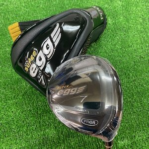 1▲837　未使用 フェアウェイウッド【PRGR/プロギア】SUPER egg 2017 7W/22° フレックス：M-40/SR【札幌市・店頭引取OK】