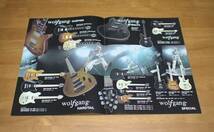 【カタログ】『EVH 2012 CATALOGUE』ウルフギャング/wolfgang/エドワード・ヴァン・ヘイレン/エディ/5150/レア/稀少/美品/4P/2011.10_画像2