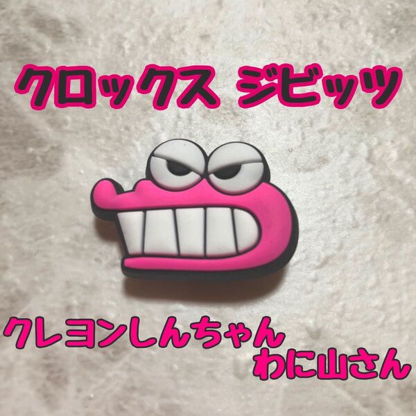 クレヨンしんちゃん わに山さん ワニ山さん クロックス ジビッツ アクセサリー