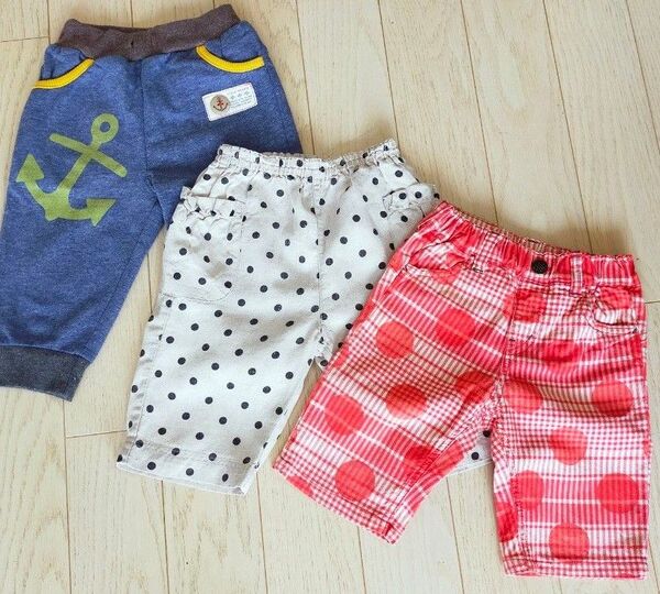 ジャンクストア 無印良品 ハーフパンツ ショートパンツ 半ズボン 100 おまとめ セット