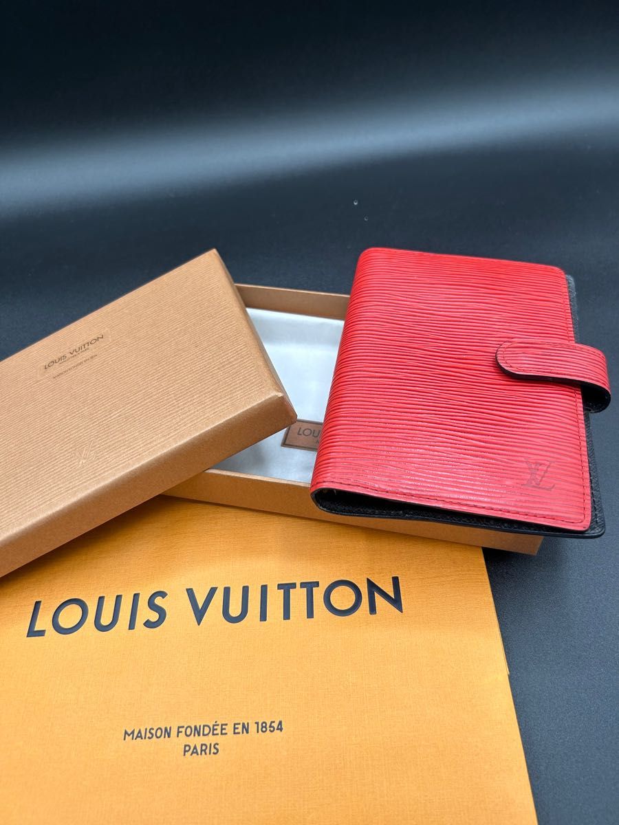 世界有名な LOUIS モノグラム ☆ルイヴィトン☆アジェンダMM ルイ