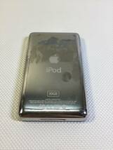 S1068●Apple ipod Classic アイポッド クラシック 第5世代 MA146J 30GB ブラック 音楽プレーヤー 【初期化済み】_画像2