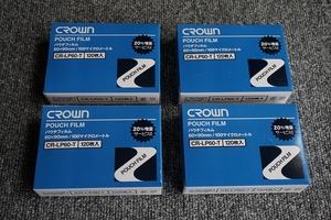 [ new goods unopened ]CROWN Crown pauchi film 60×90mm 100 micro meter CR-LP60-T 4 box 480 sheets [ free shipping ]