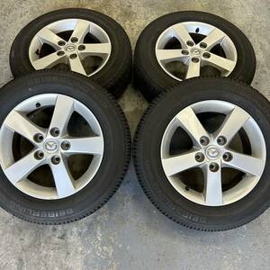 5穴■マツダ純正 2021年製 SEIBERLING SL101 195/65R15 91S 4本■042709J