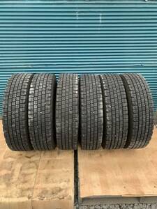 225/80R17.5 ブリヂストン　スタッドレス　6本　2017年