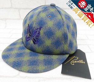 1H6142/未使用品 needles baseball cap ニードルス ベースボールキャップ