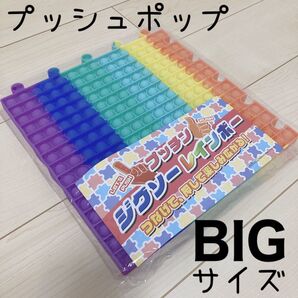 プッシュポップ プッチンジグソーレインボー つなげて押して、楽しみ広がる! おもちゃ 子供 キッズ 知育玩具