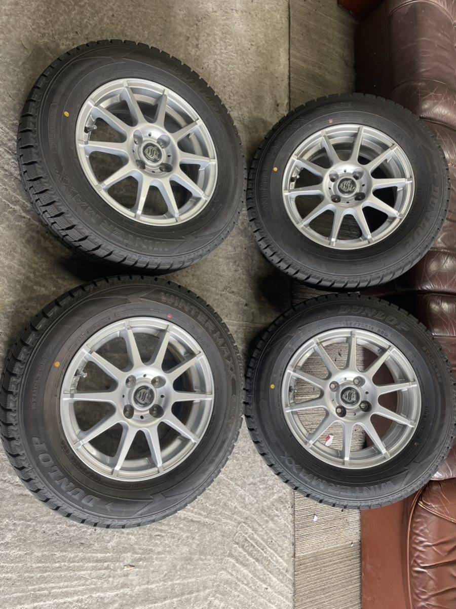 スピードスター】ワタナベ 8スポーク 6.5J14インチ ユーノス