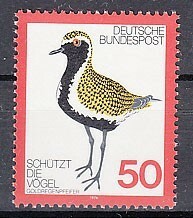 西ドイツ 1976年未使用NH 鳥類保護#901